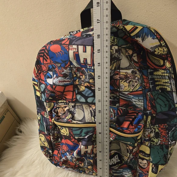 Marvel Comic Book Print Classics Backpack - Multicolor - Picture 10 of 11